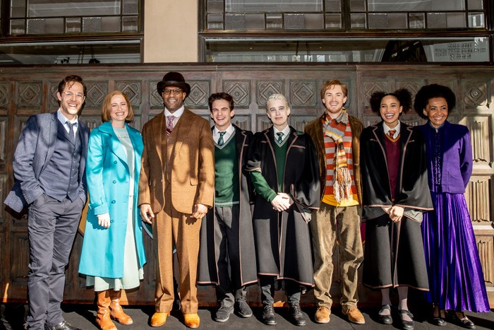 Kenalkan! Para Pemain Teater Harry Potter di Melbourne MELBOURNE, AUSTRALIA - MAY 17: Aisha Aidara and Nyx Calder at the