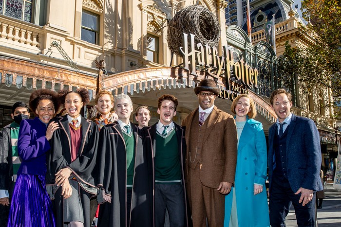 Kenalkan! Para Pemain Teater Harry Potter di Melbourne MELBOURNE, AUSTRALIA - MAY 17: Aisha Aidara and Nyx Calder at the