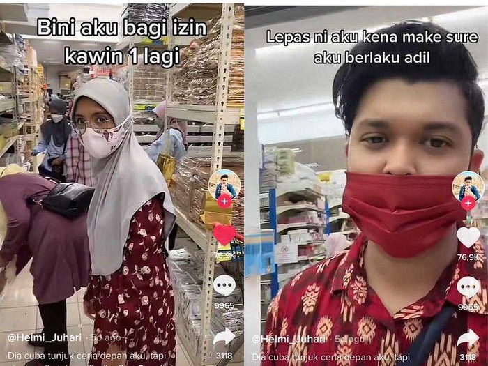 Pria ini banjir kecaman dari warganet karena istrinya menolak untuk dipoligami. Pria ini banjir kecaman dari warganet karena istrinya menolak untuk dipoligami.