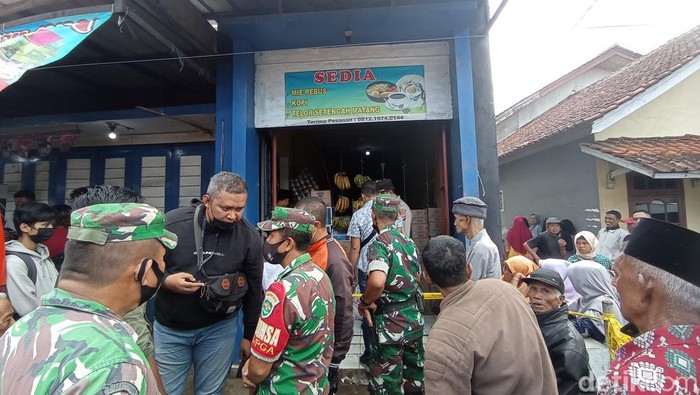 Lokasi penemuan jasad Mamih Juju di Tasik