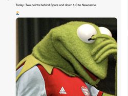 Meme Arsenal Gagal Maning Masuk Liga Champions