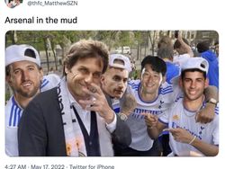 Meme Arsenal Gagal Maning Masuk Liga Champions
