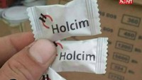 Terlalu ekstrem, permen ini dirasa akan merusak gigi. Kira-kira siapa ya yang mau memakan permen berbahan dasar semen ini? Foto: Instagram/tertawaajah
