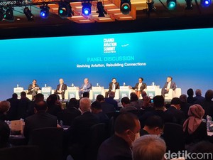 Di Changi Aviation Summit, Menhub Bicara Industri Penerbangan RI Mulai Pulih