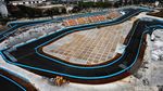 Penampakan Terkini Sirkuit Formula E dari Udara