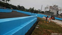 Kendati demikian, masih akan dilakukan finishing terhadap lintasan tersebut setelah pengerjaan konstruksi sirkuit di kedua sisi lintasan rampung.