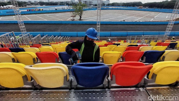 Pembangunan lintasan Sirkuit Formula E di Jakarta telah rampung. Kini Jakarta International E-Prix Circuit menyisakan pemasangan infrastruktur tambahan.