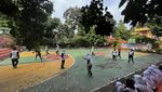 10 Potret PTM 100% di SMAN 28, Kantin Belum Buka & Pedagang Dilarang Jualan