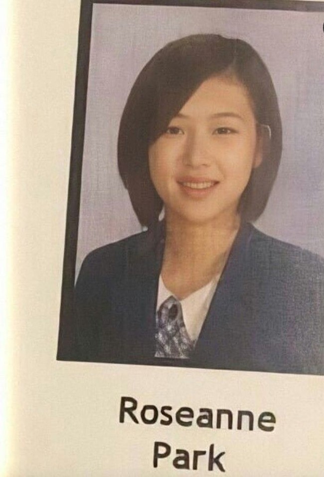 Di masa sekolahnya, Rose BLACKPINK sempat punya potongan rambut bob. Foto: dok. Twitter