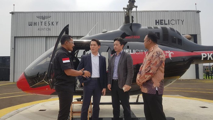 Top! Perusahaan Taksi Terbang Soetta Mau Borong 40 Helikopter