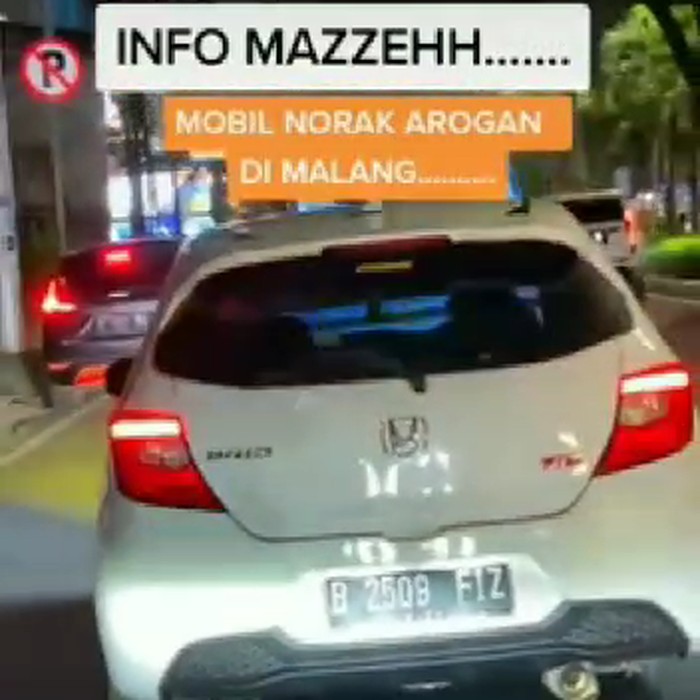 viral brio pakai strobo