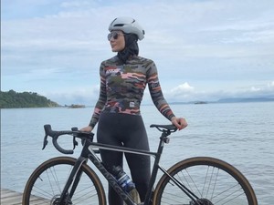 Sambil Gowes, Wulan Guritno Terpesona Keindahan Aceh