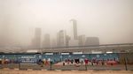 Arab Saudi Dilanda Badai Pasir, Gedung Tinggi Nyaris Tak Terlihat