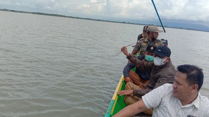 Ekosistem Danau Tempe yang terancam karena ilegal fishing (Dok. Istimewa)