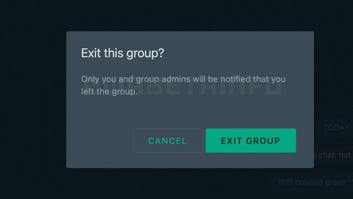 Fitur baru grup WhatsApp, salah satunya keluar dari grup secara diam-diam