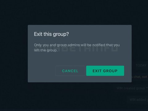 Fitur baru grup WhatsApp, salah satunya keluar dari grup secara diam-diam