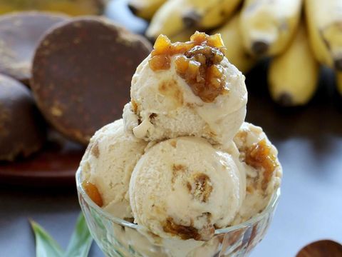 Gelato Rasa Unik: kecombrang, kolak pisang, es teler