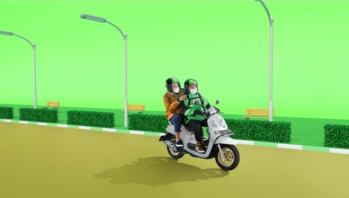 Ilustrasi Gojek