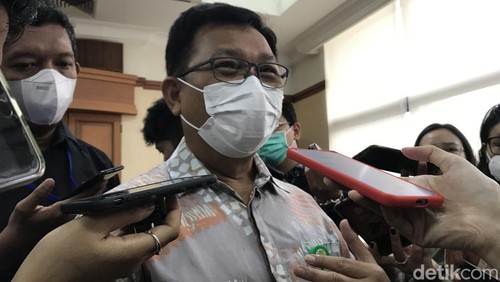 Juru bicara Kementerian Kesehatan RI dan Direktur Utama RSPI Sulianti Saroso, dr Mohammad Syahril