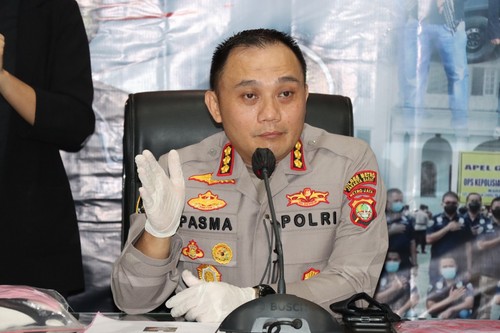 Kapolres Jakbar Kombes Pasma Royce