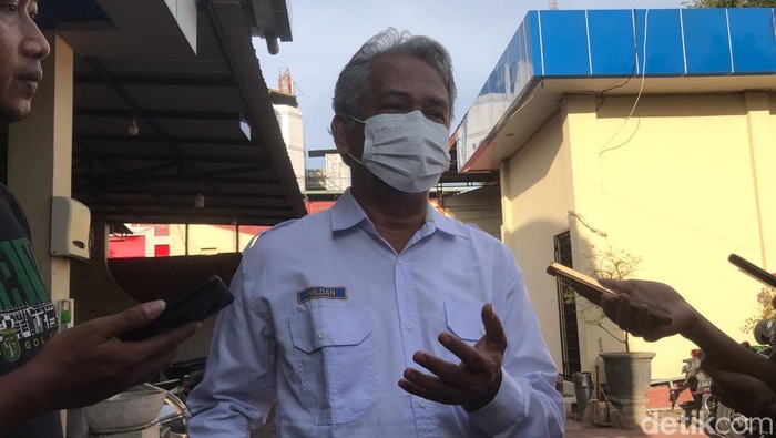 Ketua Sub Komite LLAJ KNKT Ahmad Wildan di Polres Mojokerto