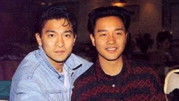 Leslie Cheung dan Andy Lau.