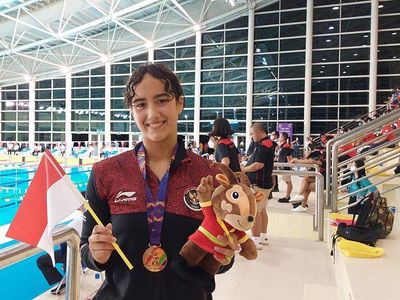 Potret Masniari Wolf, Perenang RI Blasteran Jerman yang Raih Emas SEA Games