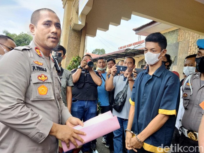Salah seorang kurir sabu jaringan Lapas Tebing Tinggi.