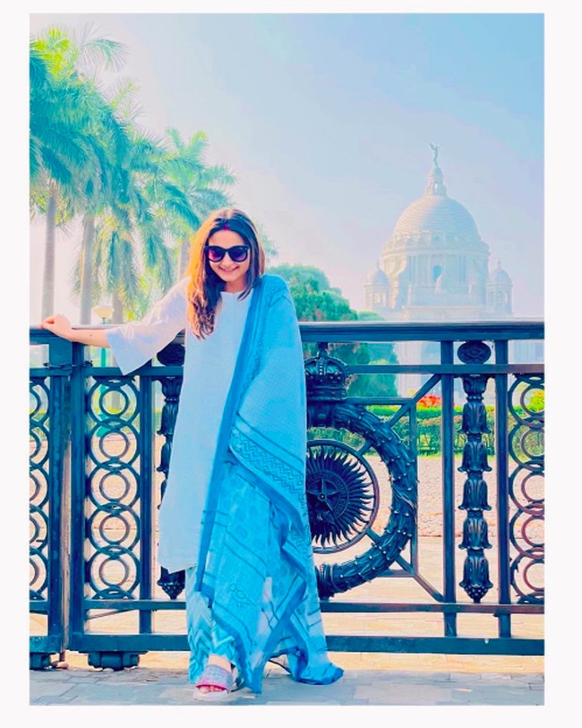 Pallabi saat ini menjadi aktris yang tengah naik daun. Namanya melejit setelah menjadi bintang utama di serial berjudul Mon Mane Na. Foto: dok. Instagram/@pallavidey153