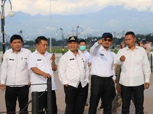 Wabup Garut Cek Persiapan Wisata Situ Bagendit Jelang Diresmikan Jokowi