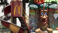 Menu Happy Meals yaitu paket makanan khusus anak-anak buatan McDonalds begitu terkenal. Tahun 1980-1990an, perusahaan fast food asal Amerika Serikat ini bahkan menyediakan banyak area taman bermain untuk anak. Seru ya! Foto: Dailymail