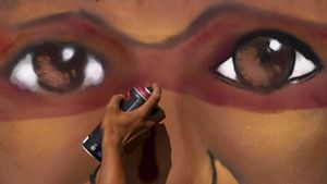 Seniman Brasil Suarakan Isu Sosial Lewat Grafiti