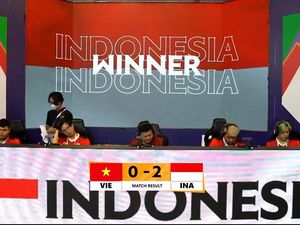 Timnas Mobile Legends Indonesia Bantai Vietnam di SEA Games 2021 Day 1