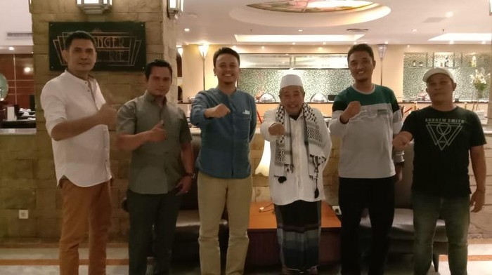 Tokoh NU Ghozi Wahid bertemu dengan Gerakan Nasional Indonesia Juara (GNIJ).
