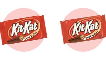 Langsung sebut KitKat tanpa memakai -, itulah yang benar. Dalam film fiksi ilmiah soal Multiverse, disebutkan kalau produk yang kita kenal, logonya berbeda di multiverse lain. Foto: GoodHousekeeping
