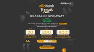 Grab Bagi-bagi Ratusan Tiket Allo Bank Festival Gratis! Begini Caranya