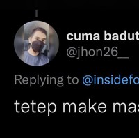 Alasan yang satu ini benar-benar bikin gagal paham. Katanya karena wibu, pecinta budaya Jepang. Benar-benar bikin tepok jidat deh.. Foto: Twitter