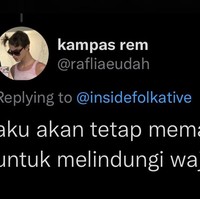 Pakai masker agar ketampanan tetap terjaga. Lumayan kan jadi bisa terhindar dari debu, polisi, kotoran, dan berbagai macam virus. Foto: Twitter