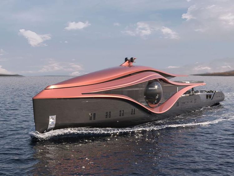 Mengintip Desain Canggih Superyacht 8 T dari India