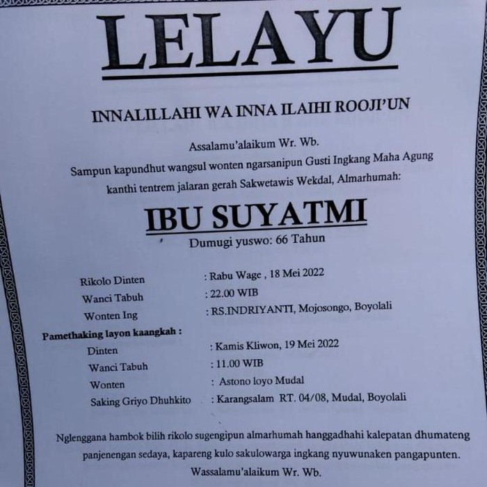 Lelayu Nyi Suyatmi