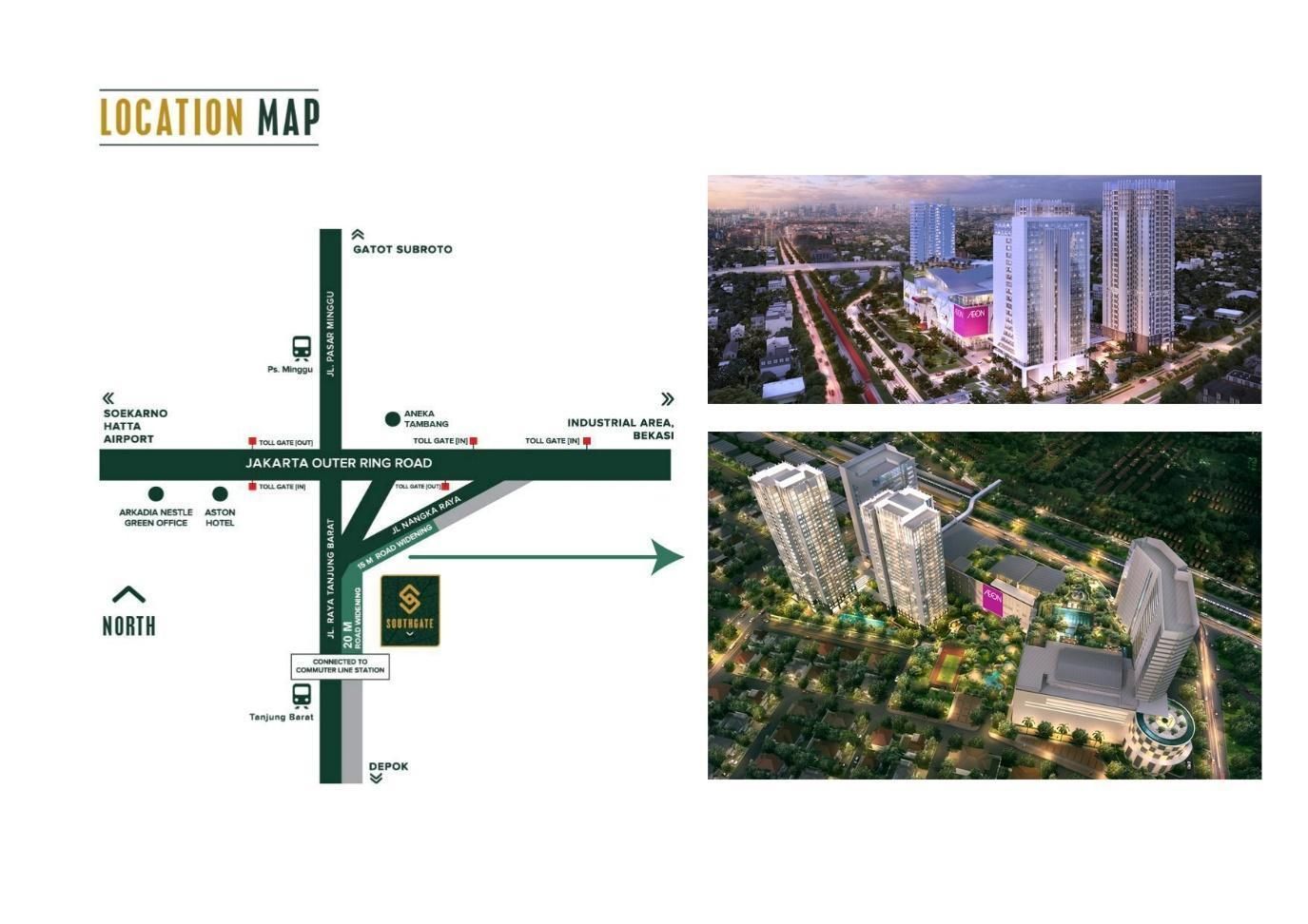 Lokasi Southgate Residence