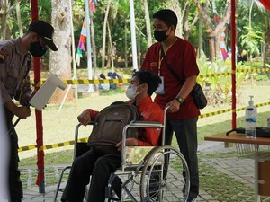 Cerita Atlet Difabel Ikut UTBK SBMPTN di Unnes, Meski Awalnya Dilarang Orang Tua