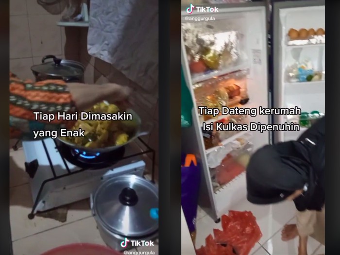 Mertua sering kirimi makanan untuk menantu