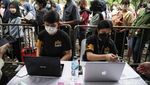 Ramai Banget! Begini Antusiasme Penukaran Tiket Allo Bank Festival