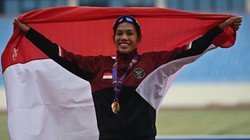 Semringahnya Pelari Indonesia Raih Emas di SEA Games Vietnam