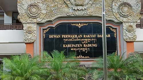 Suasana Kantor DPRD Puspem Badung.