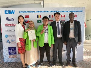 Mahasiswa UIN Walisongo Sabet Emas di Kompetisi Startup Internasional
