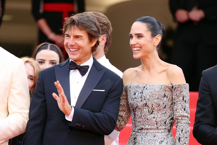 Tom Cruise CANNES, FRANCE - MAY 18: Tom Cruise and Jennifer Connelly attends the screening of