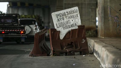 Buset... Lobang Neraka Muncul di Bekasi