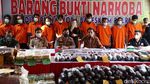 238 Kg Sabu dan 121 Kg Ganja Dimusnahkan